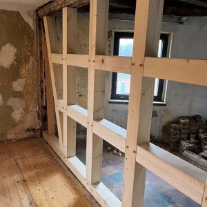 Fachwerk nachher...