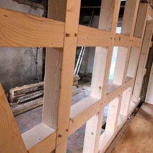 Fachwerk nachher...